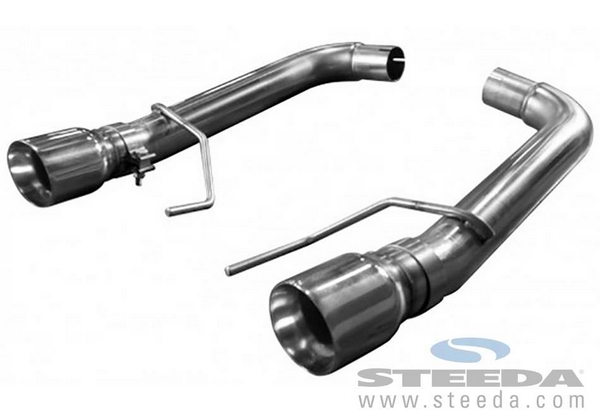 3" Axle Back Exhaust w/ Polished Tips (2015 GT)